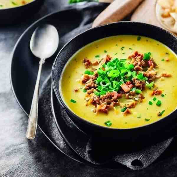 Картофельный суп с фаршем